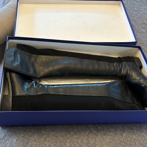 Stuart Weitzman 50/50 leather boots❤️ - Picture 5 of 5